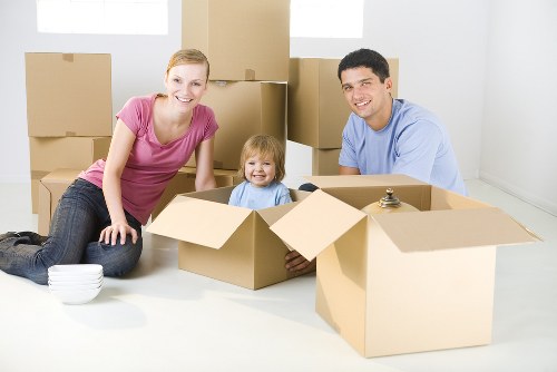 Movers planning a local move in West Ealing
