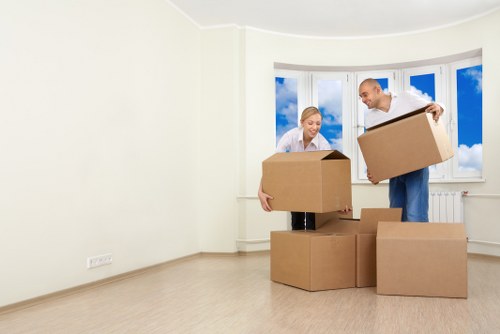 Residential property move in West Ealing with access considerations