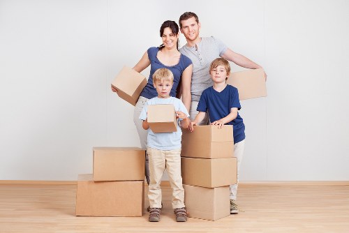 Local removal van for flat and office moves in West Ealing