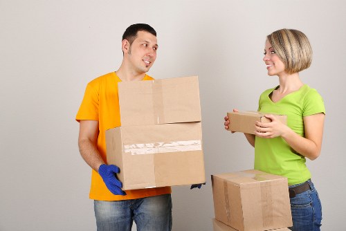 Checklist and packed essentials ready for moving day in West Ealing